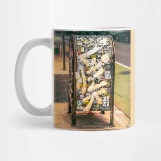 New York City Street Tag Pop Art Mug